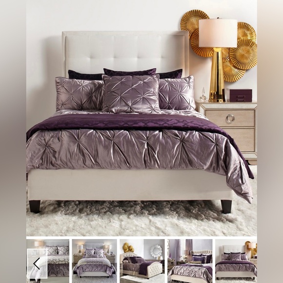 Z Gallerie Bedding Z Gallerie Avignon Amethyst Standard Sham Set Of
